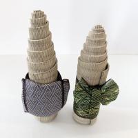 い草の人形(2個セット・縁付き)